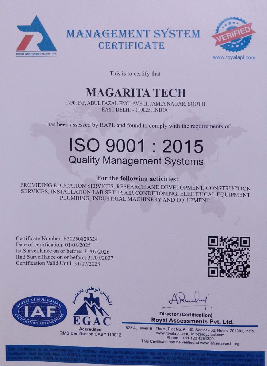 ISO 9001:2015 Certified